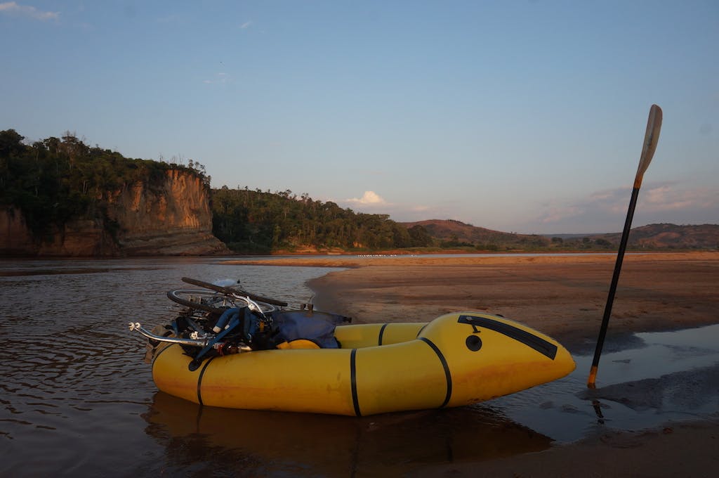 The sunrise on our last morning of the river. The only thing that stood between us and cold beer was 65km of flatwater, a headwind, 100 degree temperatures and the constant thought of crocodiles.