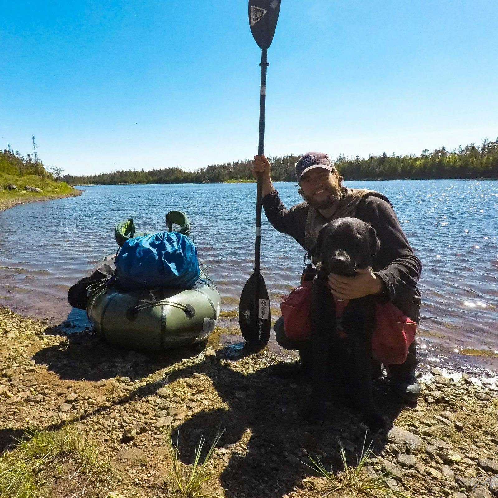 &#x201C;Saku and I taking a time-out in the Avalon Wilderness Reserve during the dying days of our 700km west to east crossing of Newfoundland, Canada. It was the first documented expedition of its kind on our island. A challenge like no other, but there was no quit in us. We moved by snowshoe, raft, foot and finger nail. Most times we were off the trail and miles from human contact. It was the wildest and most exhilarating thing I have ever done in my life! The real deal. Raw experiences and living in the moment. All in our beautifully rugged province. I can&apos;t say enough about how lucky we are to live here.&#x201D;