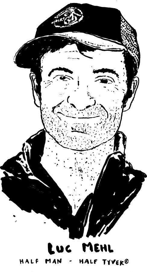 Luc Mehl. Illustration by Jeremie Lamart.