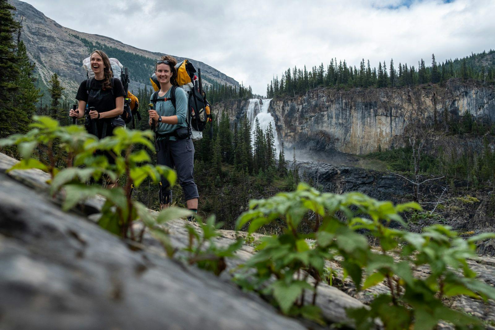 By the rumble of White Falls. Photo by Coburn Brown