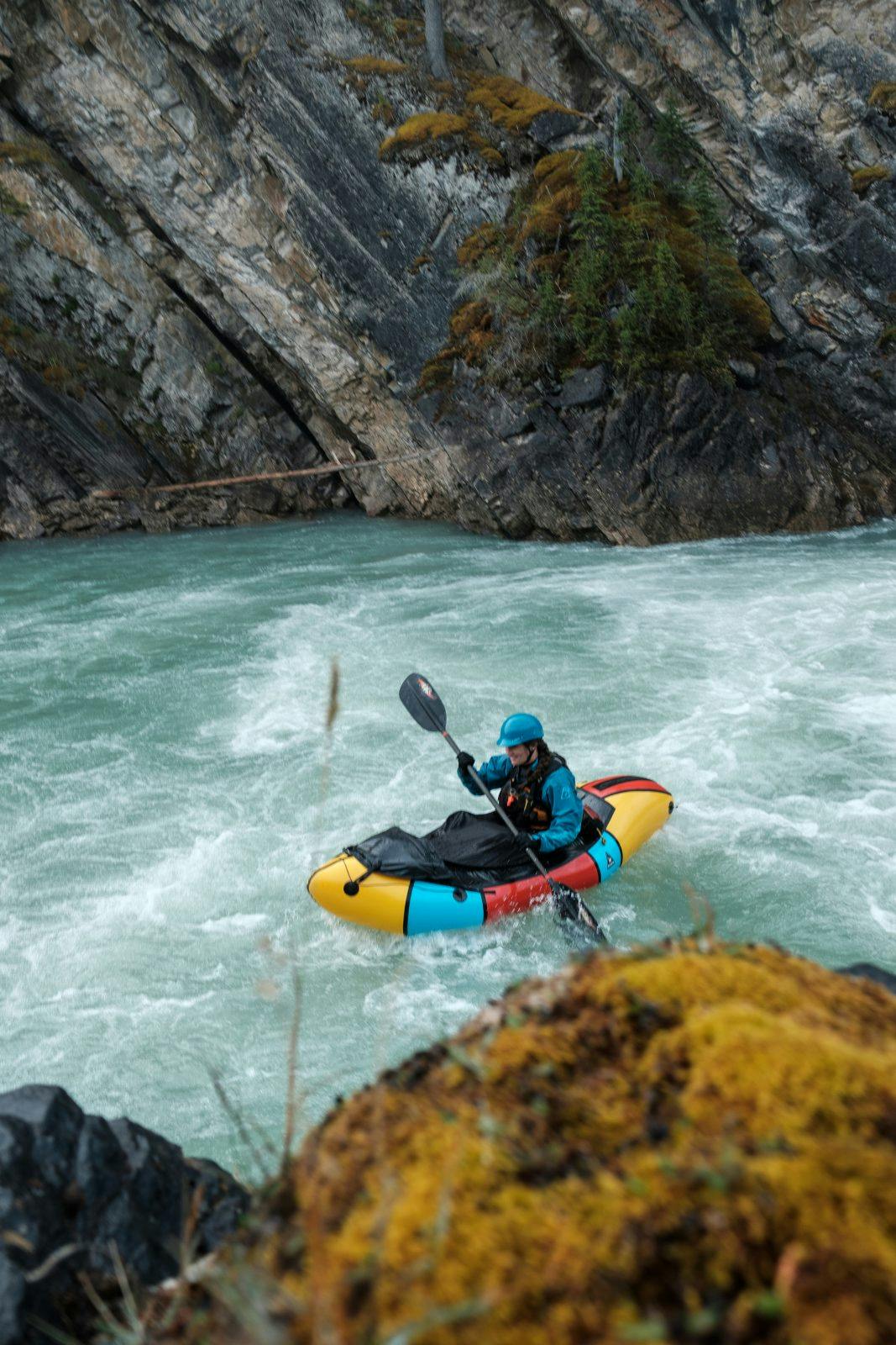 Clif walls lined many sections of the river. Photo by Coburn Brown.