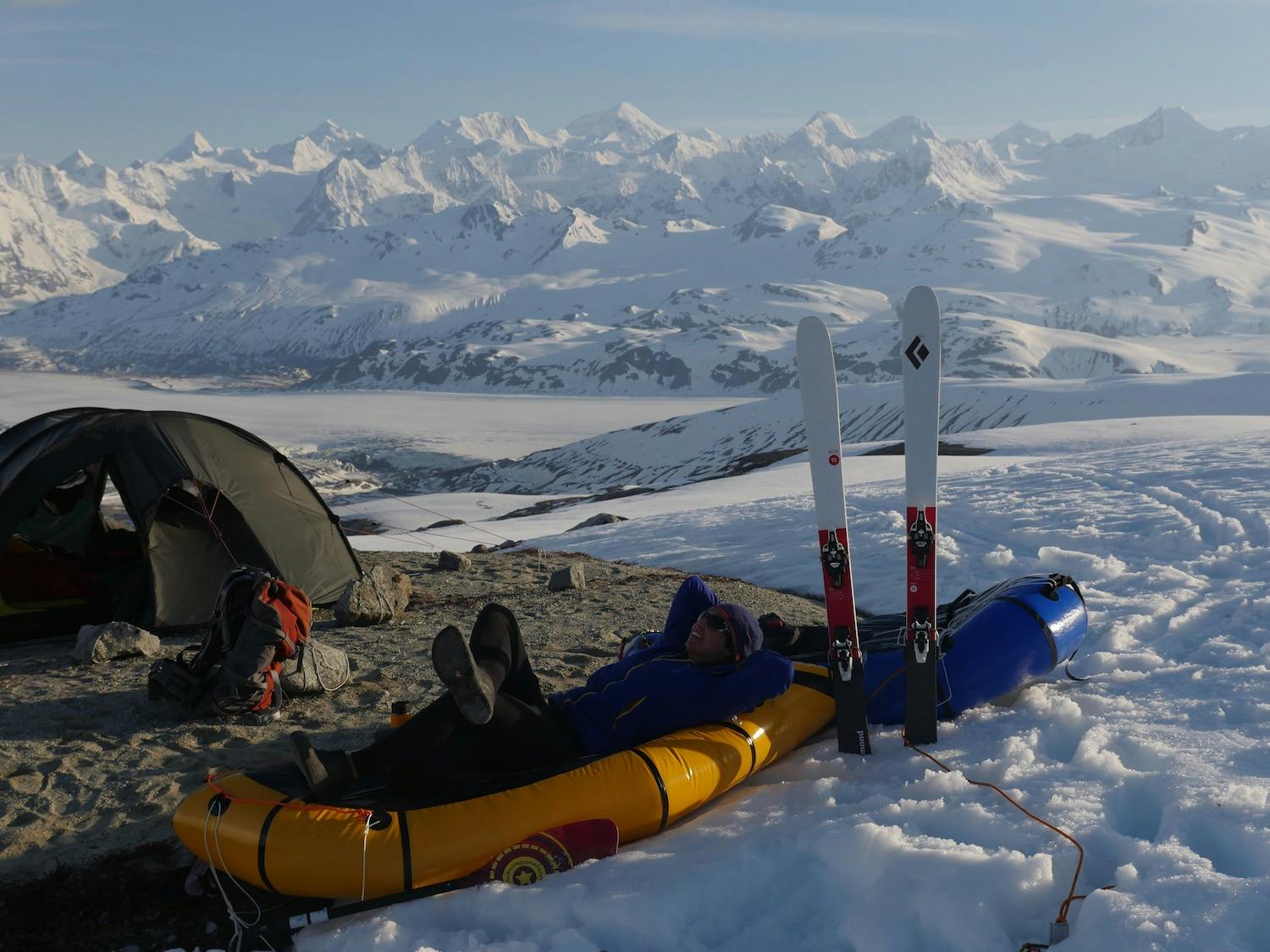 In the Fairweather Range, Alaska/BC.