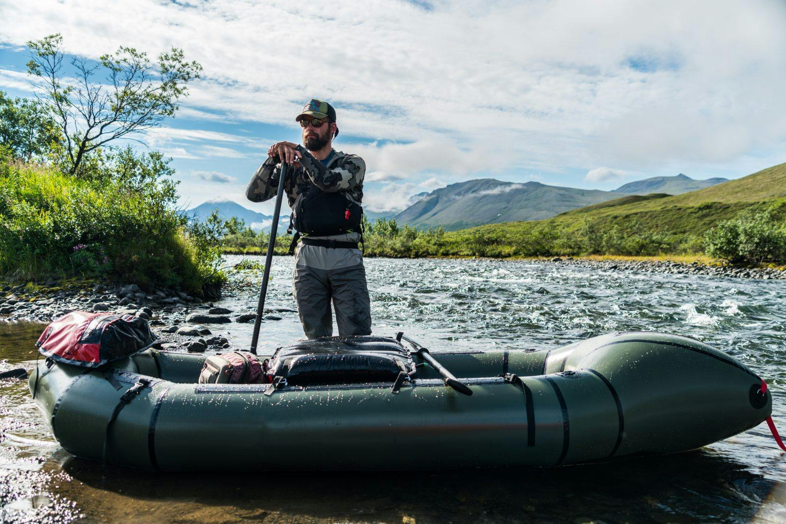 Alpacka Raft CEO Thor Tingey.