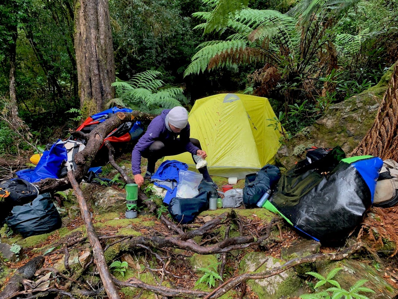 Packrafting Tasmania