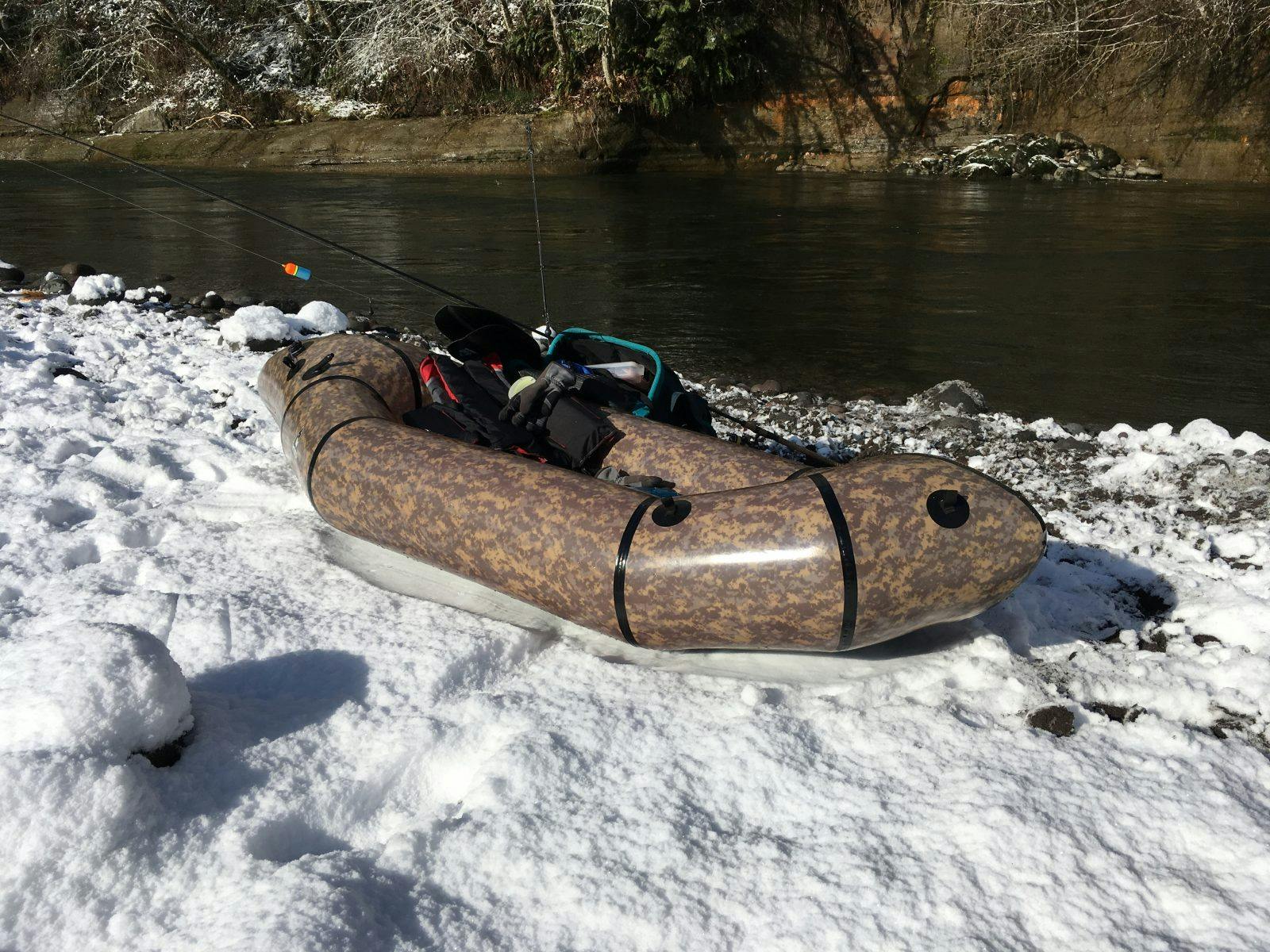 This is the type of morning most steelhead anglers dream of. A couple inches of snow on the ground, bluebird skies and not another fisherman in sight. The fishing and catching were equally amazing.