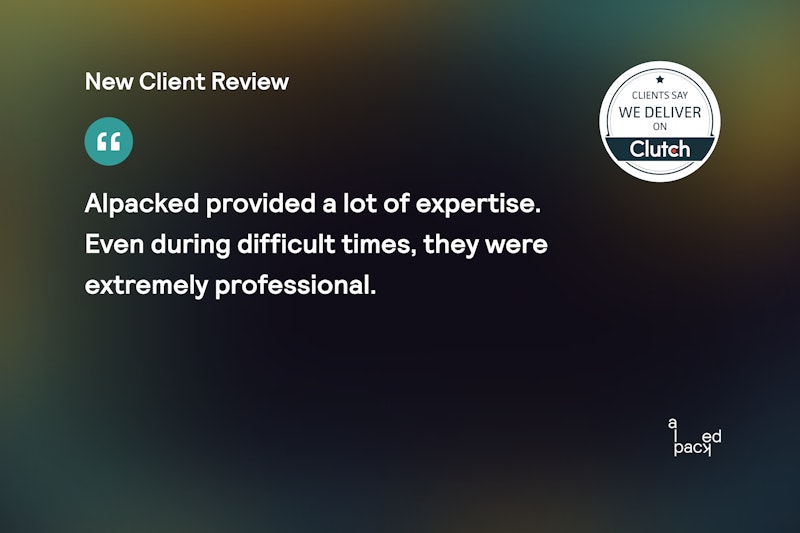 New 5-Star Alpacked Review on Clutch’s Platform thumbnail