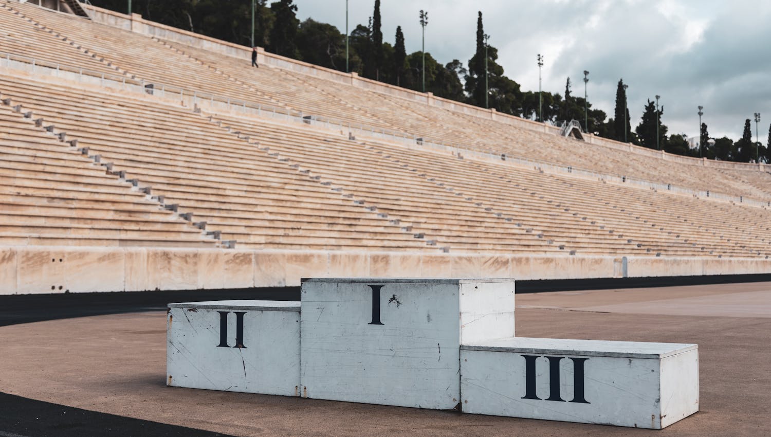 Podium stade d'Athènes 