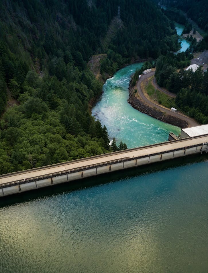 Infrastructure de barrage hydroélectrique 