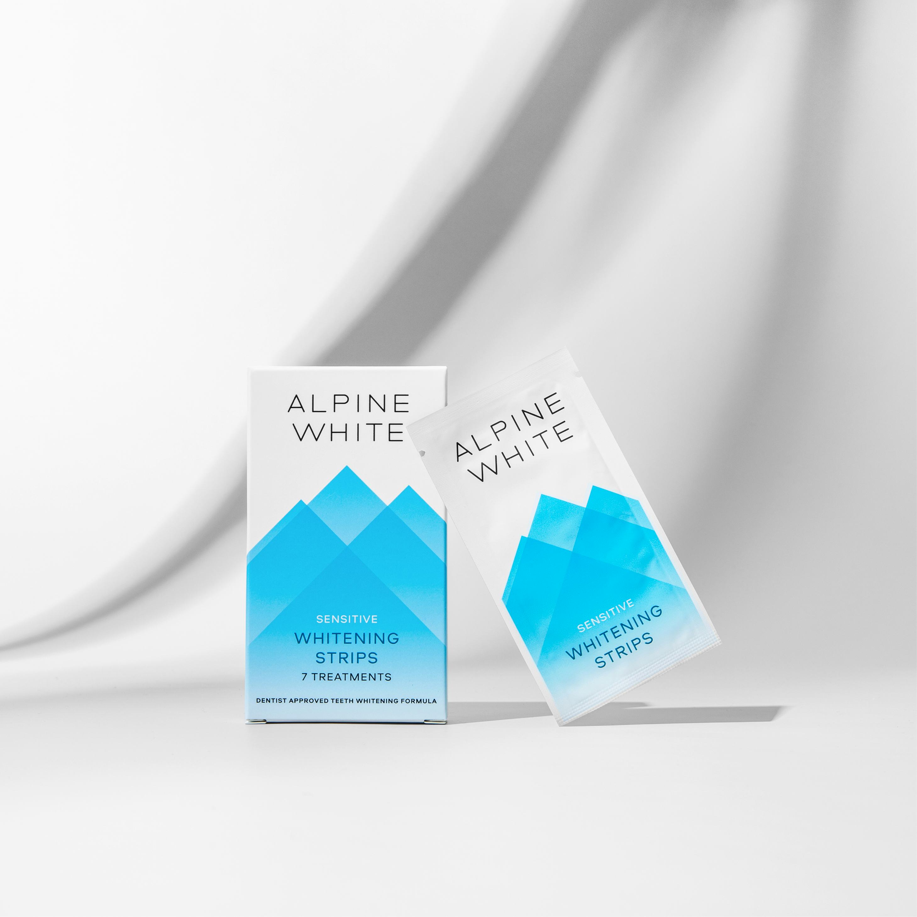 Alpine White Whitening Strips Sensitive Product Shot