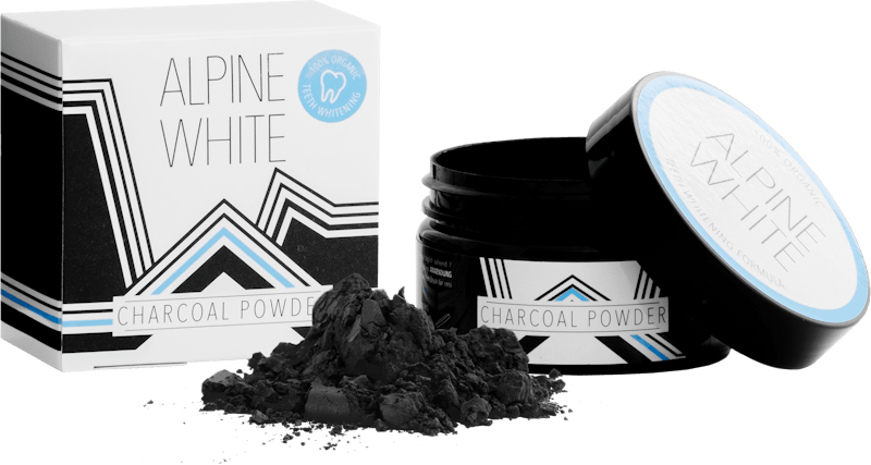 Alpine White Charcoal Powder Product Shot