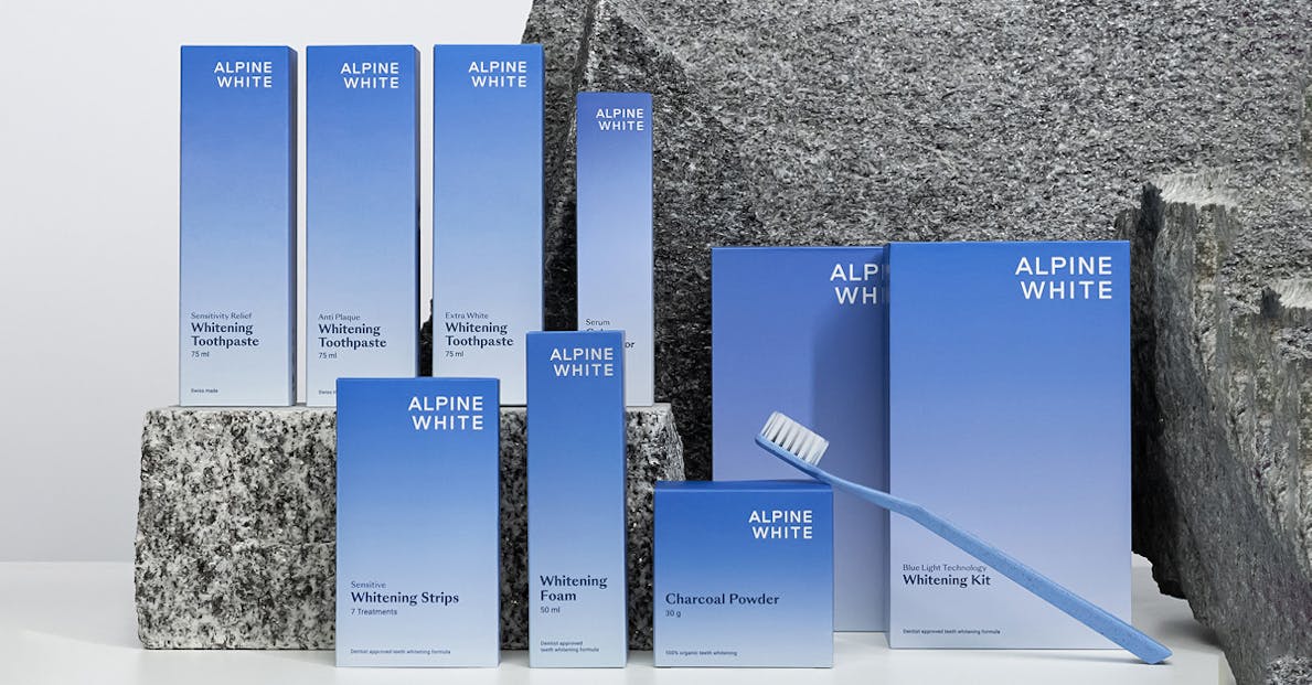 Alpine White, products, white smile, sourire blanc, dents saines