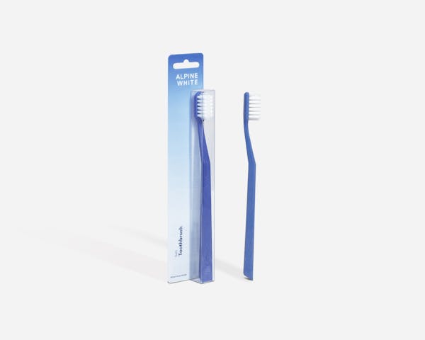 Alpine White, Toothbrush, Ultra Soft