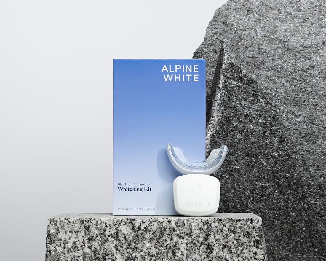 alpine white, dental hygiene, healthy teeth, whitening strips, bleaching, alpine white studio, whitening kit