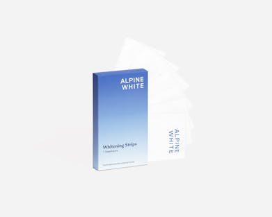 alpine white, whitening strips