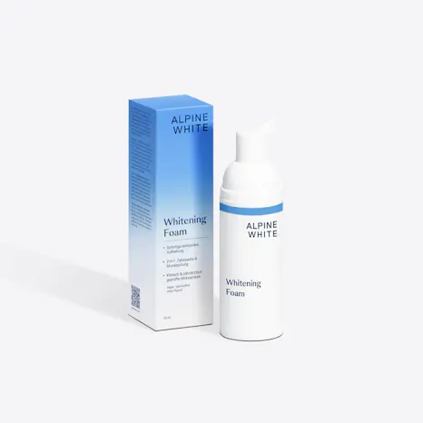 alpine white, whitening foam, bleaching, whitening