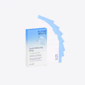 alpine white, whitening strips, bleaching, whitening