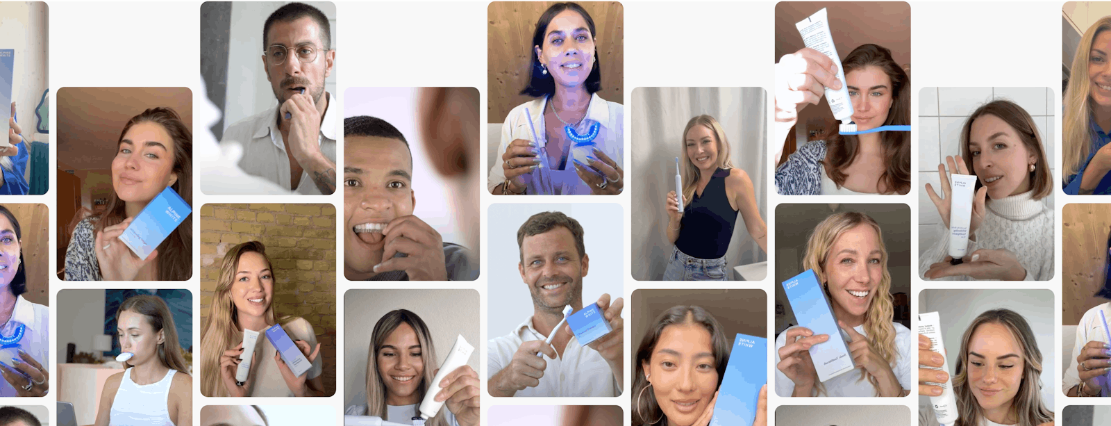 About Us, Alpine White