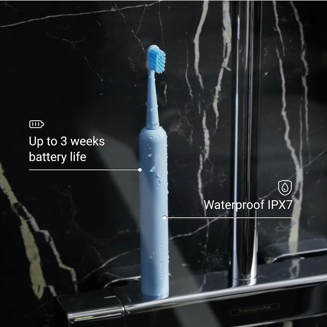 Alpine White, Sonic Toothbrush, Whitening, Toothbrush, Extra Soft