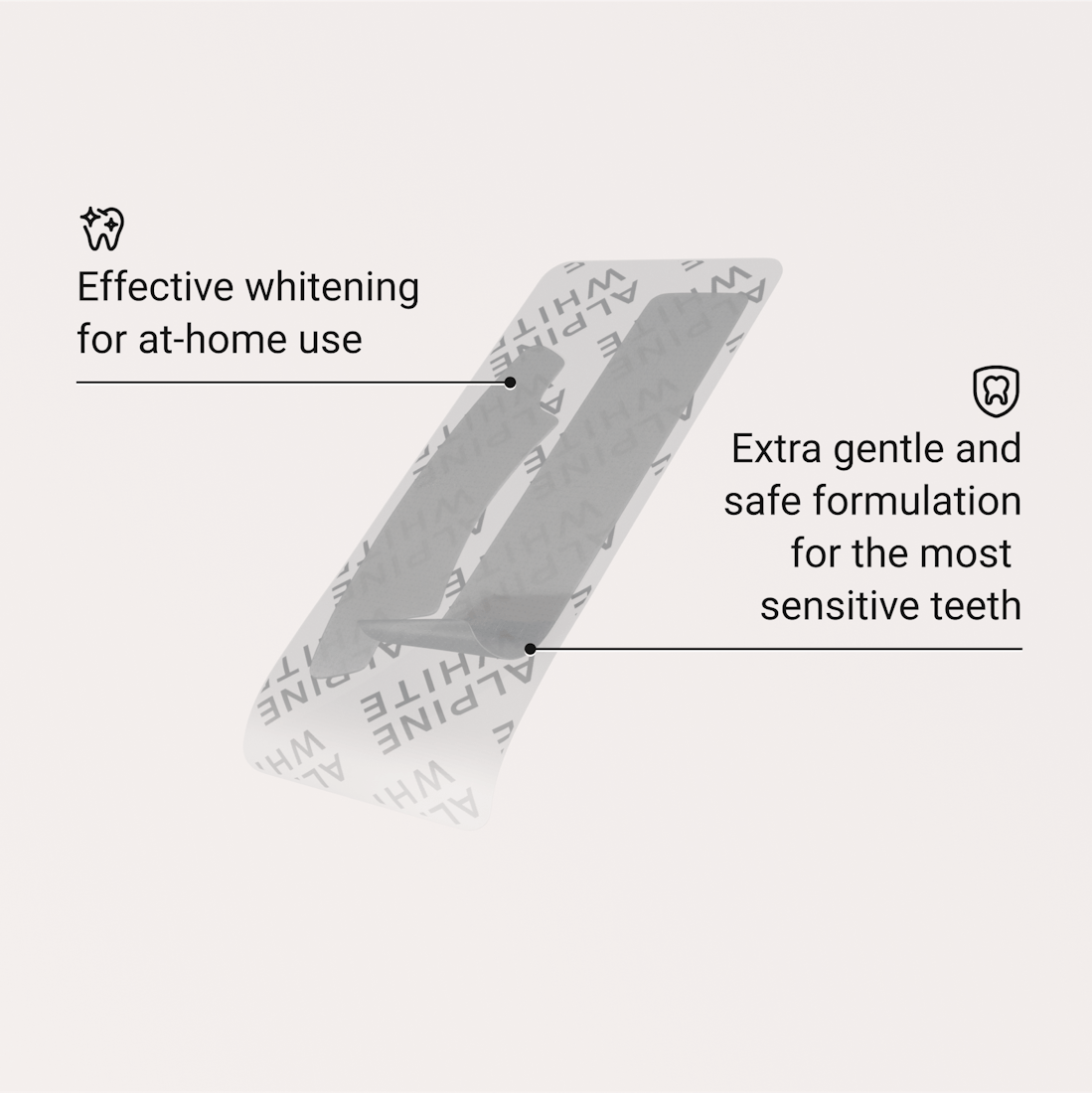 Alpine White, Whitening Strips Sensitive