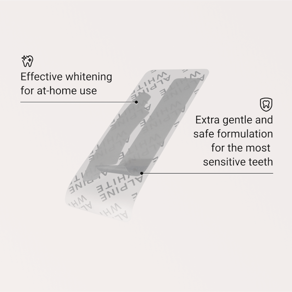 Alpine White, Whitening Strips Sensitive