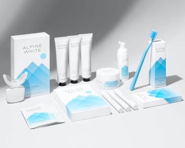 Alpine White, 产品，白色的微笑，健康的微笑