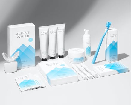 Alpine White, 产品，白色的微笑，健康的微笑