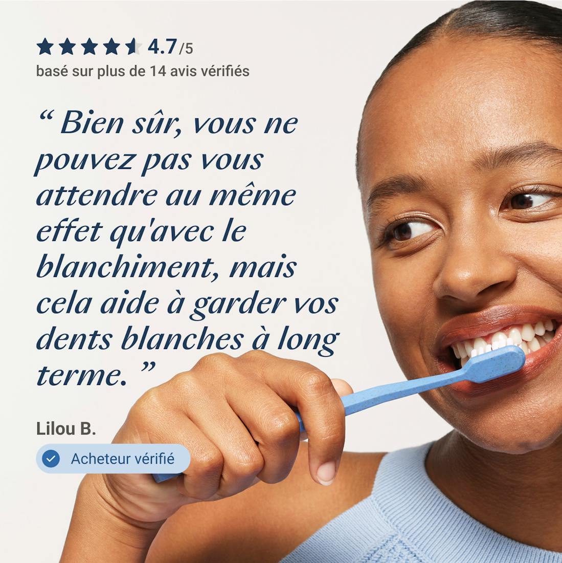 Dentifrice Blanchissant Anti-Plaque Alpine White, spécialement conçu pour éliminer efficacement la plaque dentaire tout en blanchissant vos dents en douceur. Formule suisse sans peroxyde, vegan, idéale pour un usage quotidien.