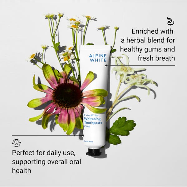 Alpine White, Whitening Toothpaste, Extra Whitening