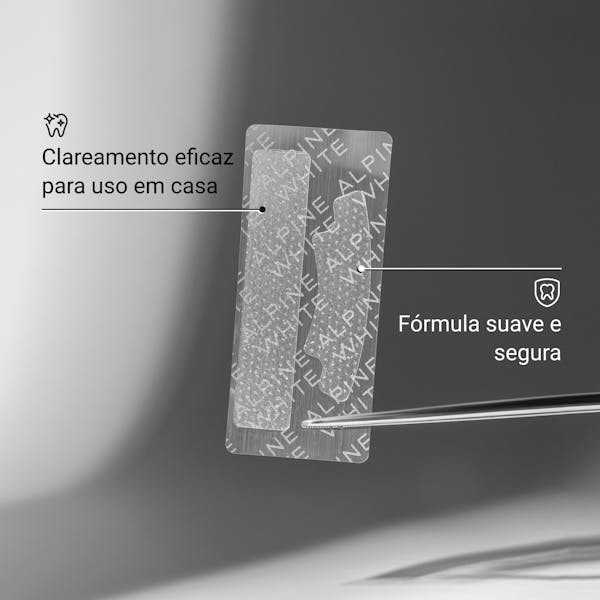 fitas clareadoras sensíveis