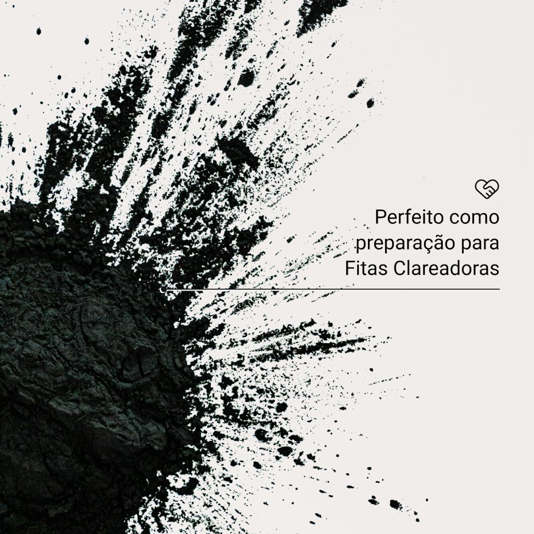 Carvão Clareador ALPINE WHITE – pó clareador dental com carvão ativado, que remove manchas, placa bacteriana e tártaro naturalmente, deixando os dentes mais brancos e o hálito refrescante. Produto vegano e cruelty-free.