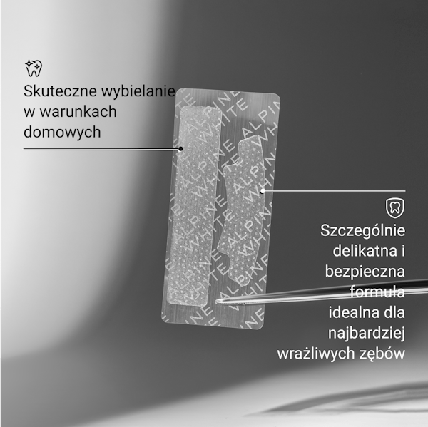 Alpine White, Paski Wybielające Sensitive