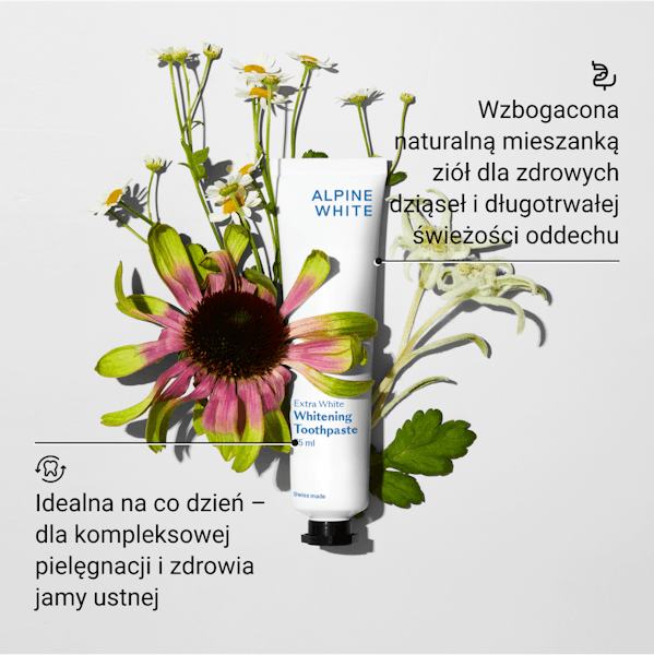 alpine white, higiena jamy ustnej, zdrowe zęby, pasta wybielająca, wybielanie, alpine white studio, pasta do zębów, pasta do zębów
