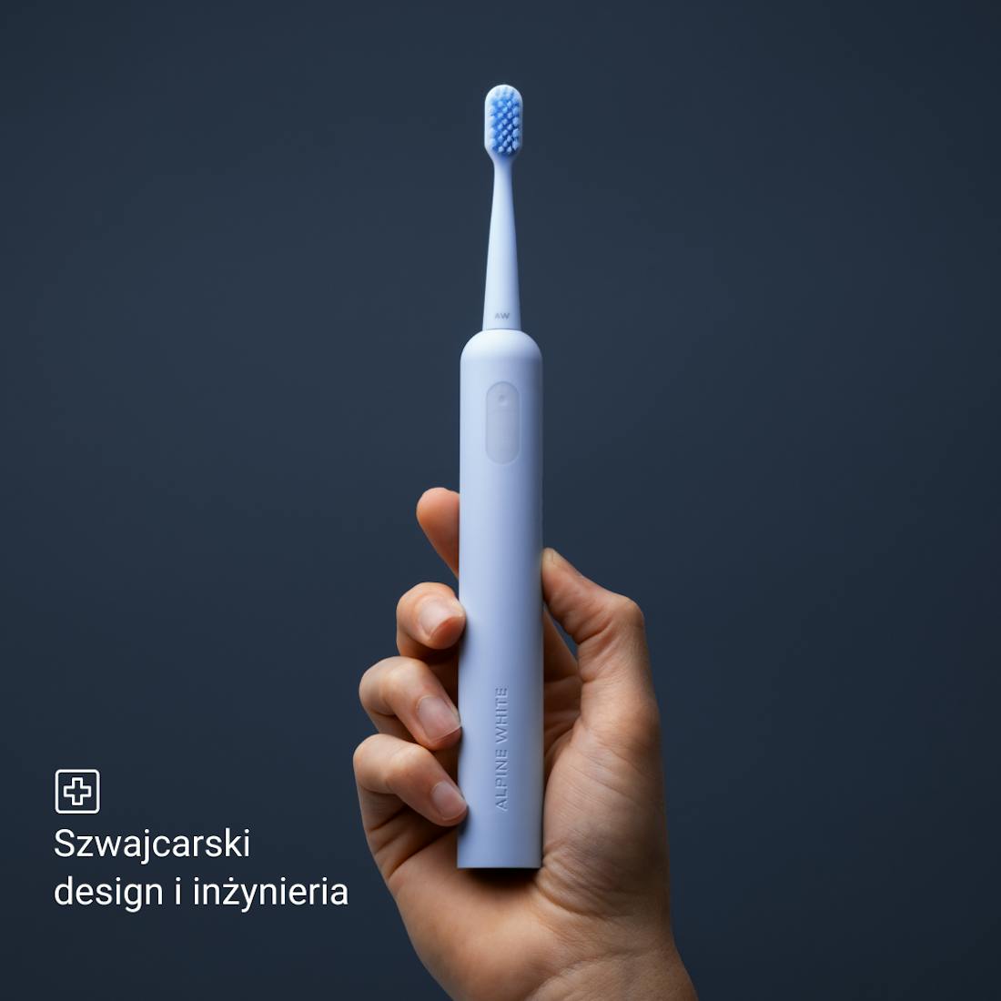 Alpine White, szczoteczka soniczna, wybielająca, szczoteczka do zębów, bardzo miękka