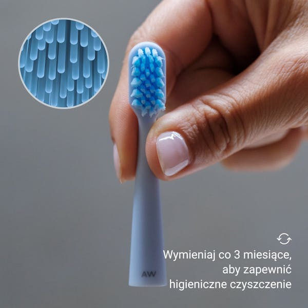 Alpine White, szczoteczka soniczna, wybielająca, szczoteczka do zębów, bardzo miękka