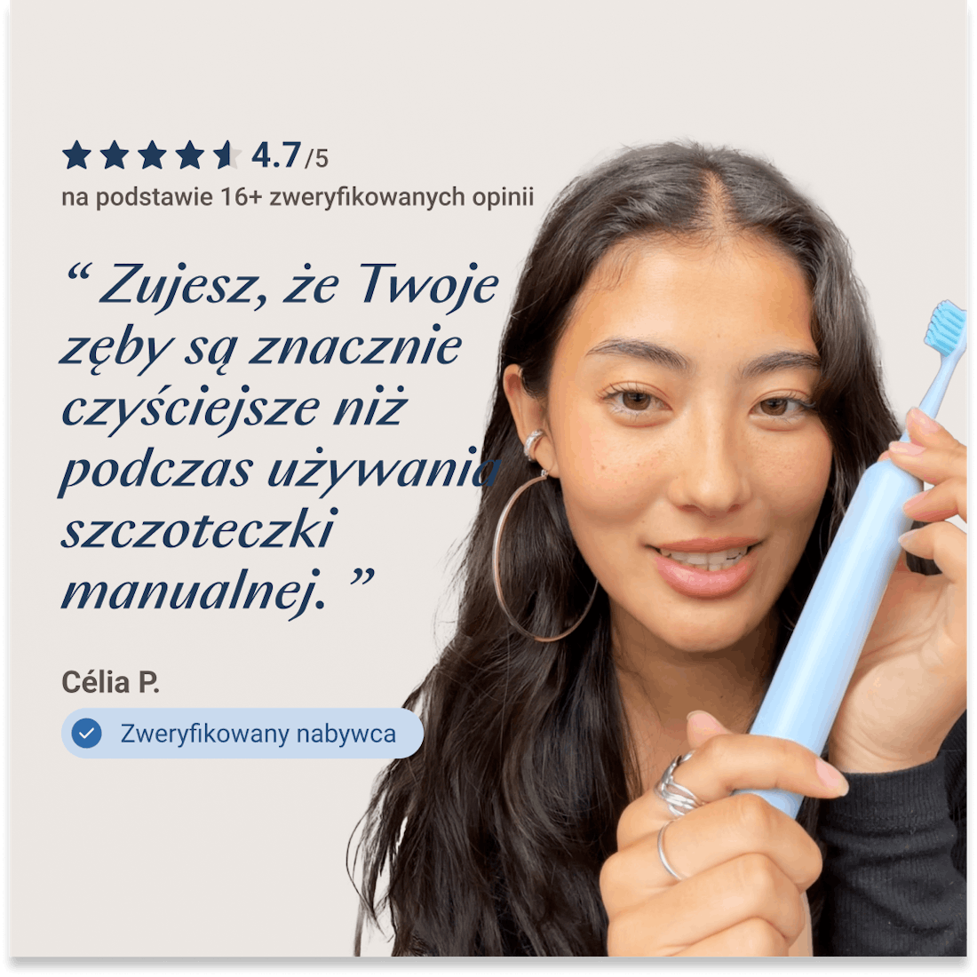 Alpine White, szczoteczka soniczna, wybielająca, szczoteczka do zębów, bardzo miękka