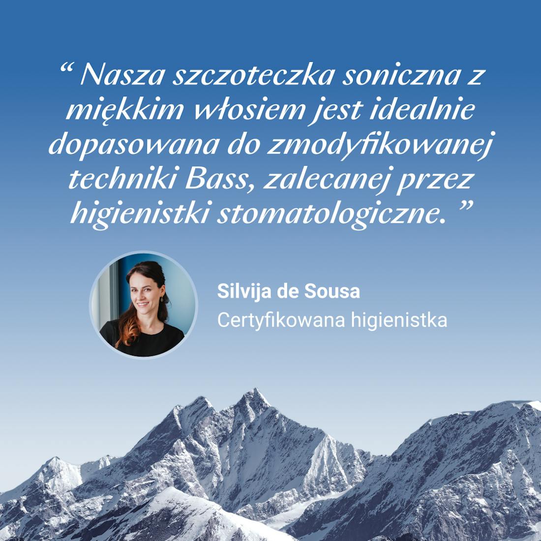 Alpine White, szczoteczka soniczna, wybielająca, szczoteczka do zębów, bardzo miękka