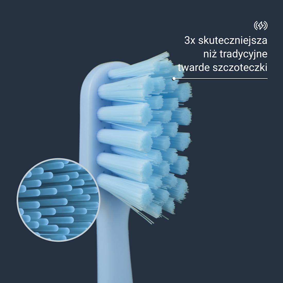 wymienne końcówki do szczoteczki sonicznej, antybakteryjne włókna, wymienne główki, miękkie końcówki do szczoteczki, skuteczne usuwanie płytki nazębnej, delikatne czyszczenie zębów, ochrona dziąseł, higiena jamy ustnej, wymiana końcówki do szczoteczki, szczoteczka soniczna