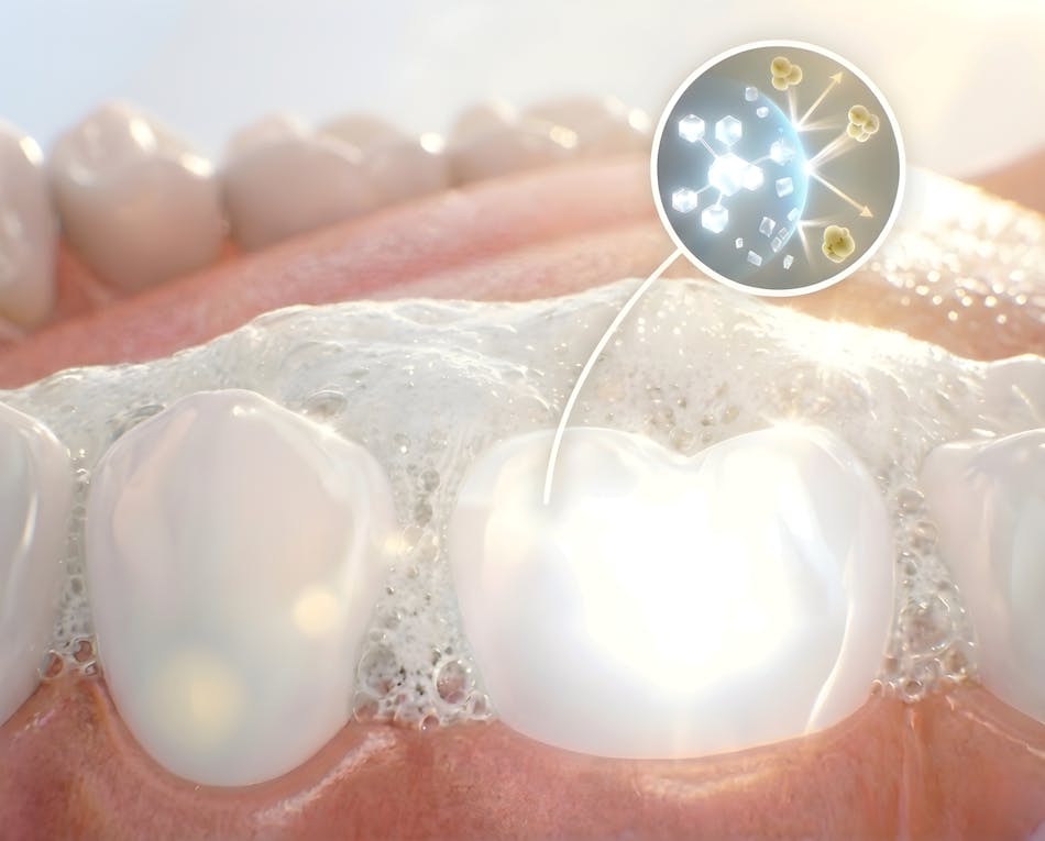 alpine white, dental hygiene, healthy teeth, whitening foam, bleaching, Studio alpine white