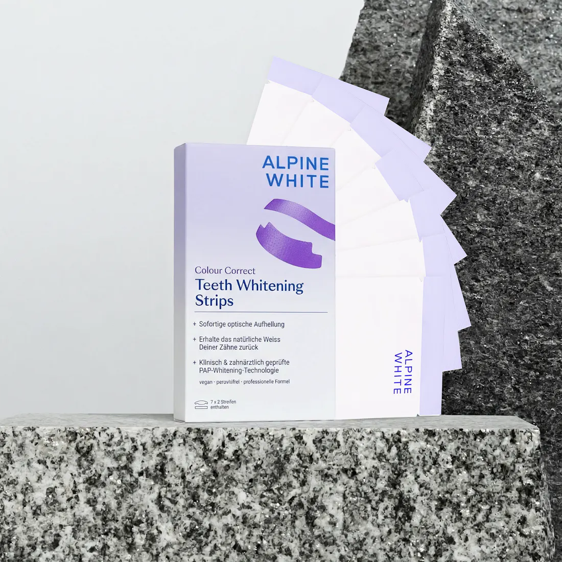 Whitening Strips, Colour Correct, Whitening Strips, Alpine White, Bleaching