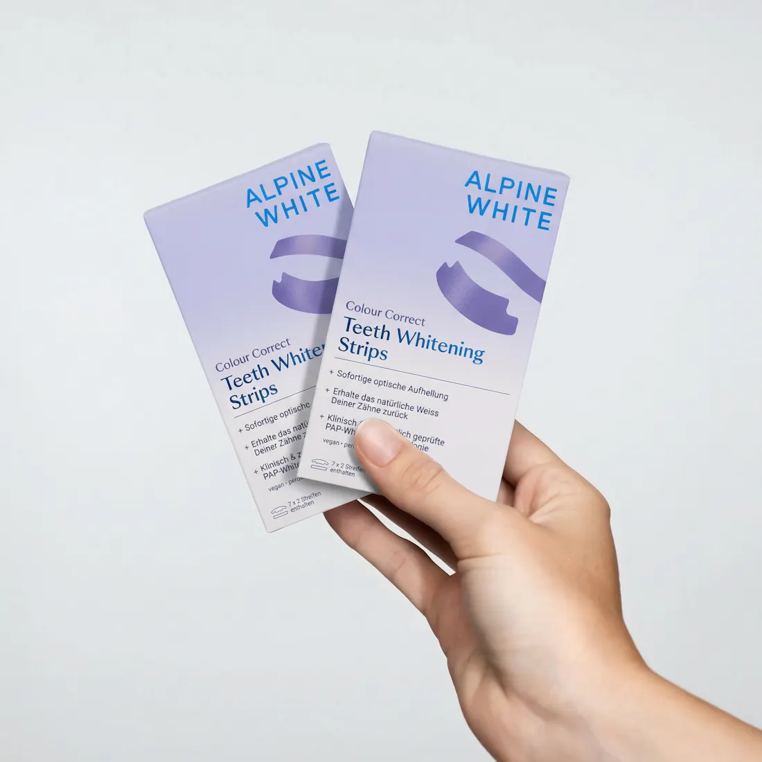 Whitening Strips, Colour Correct, Whitening Strips, Alpine White, Bleaching