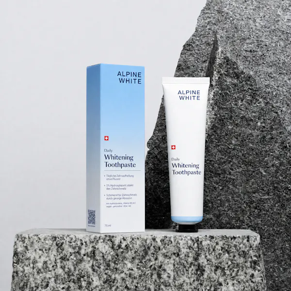 Alpine White, Whitening Zahnpasta, Tägliche Aufhellung