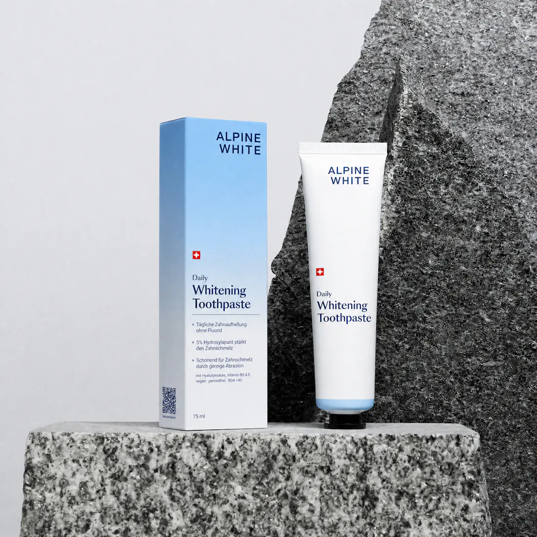 Alpine White, Whitening Zahnpasta, Tägliche Aufhellung