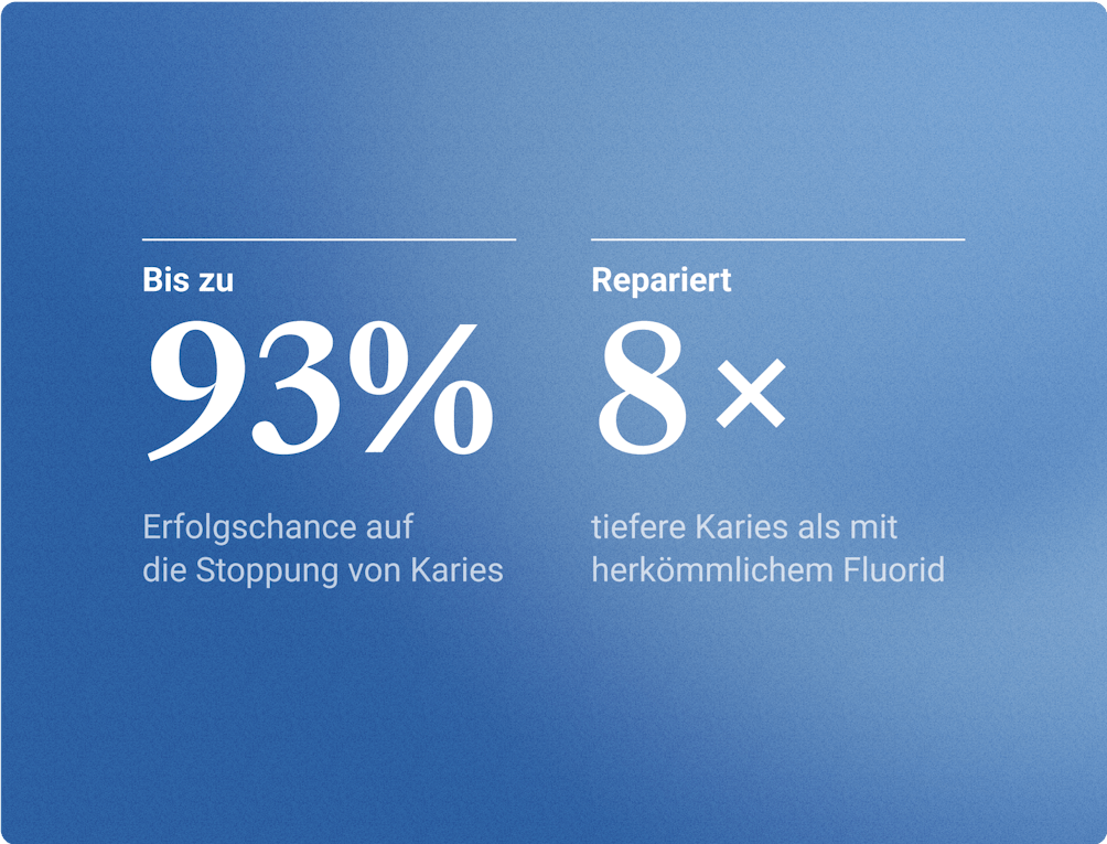 Karies kann gestoppt werden