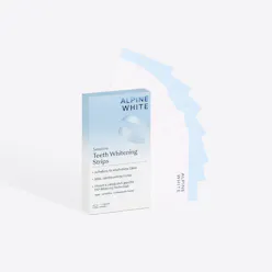 alpine white, whitening strips, sensitive, bleaching, whitening