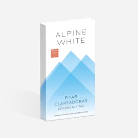 Alpine White Fitas Clareadoras Dentais