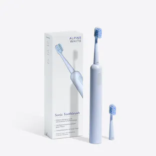 alpine white, sonic toothbrush, whitening, soft
