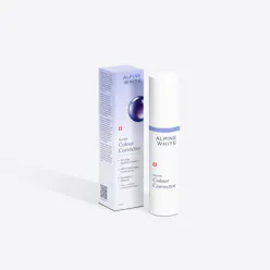 alpine white, purple serum, colour corrector