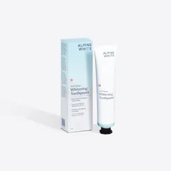 alpine white, anti plaque, whitening toothpaste