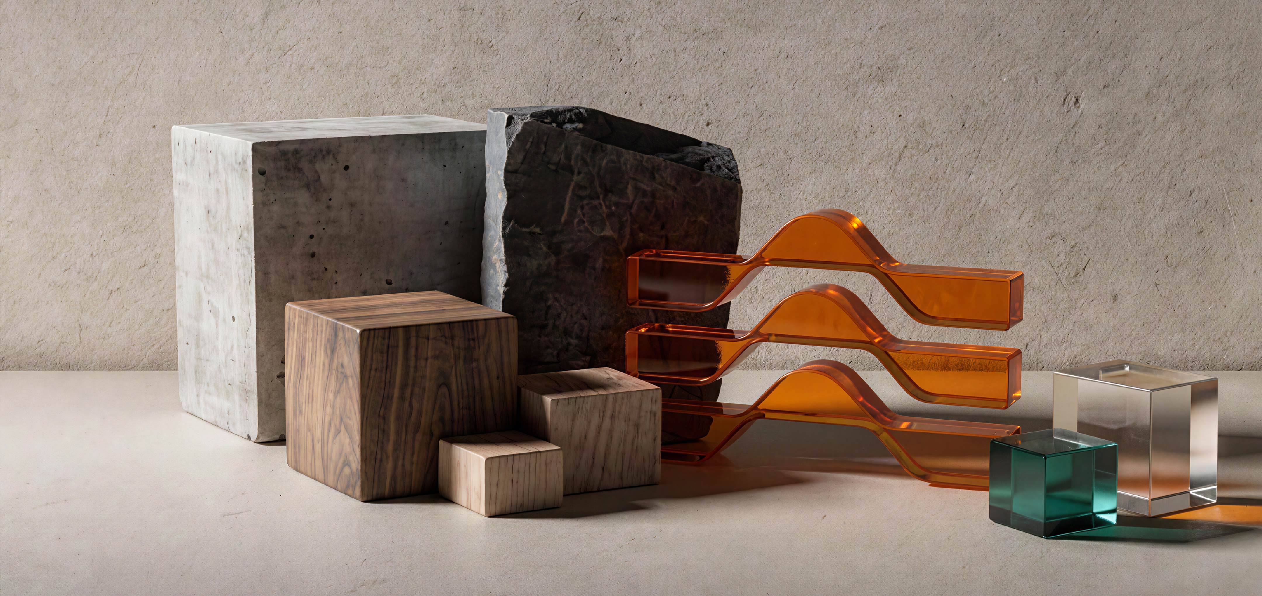 Alps group hero surface and logo 3D imagery