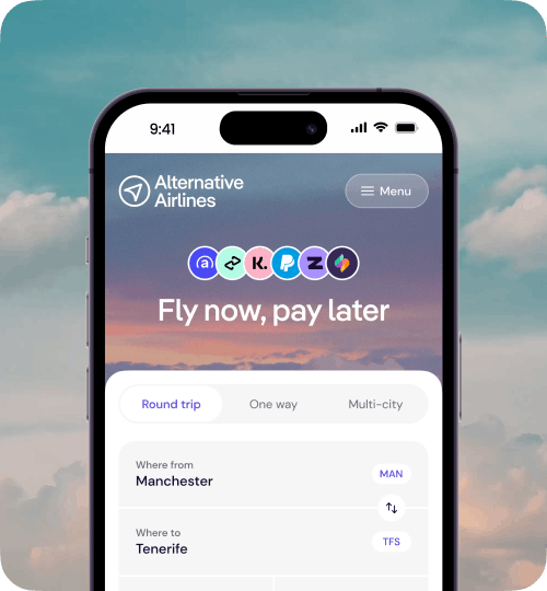 Flights from Manchester to Tenerife mobile screenshot